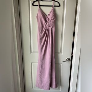 Dusty Rose Evening Gown